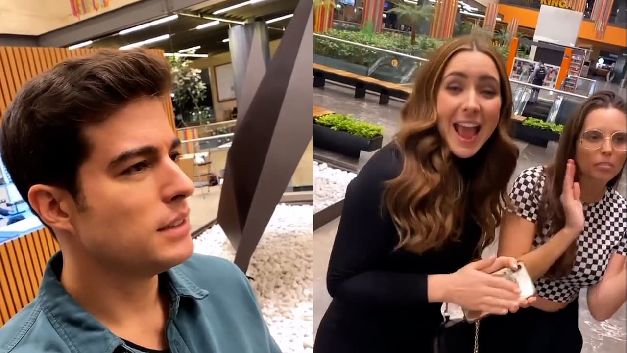 Danilo Carrera sale de fiesta con Ariadne Díaz y Ana Belén Lander