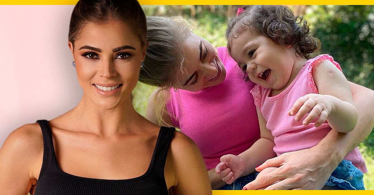 Esposa de Adrián Uribe comparte video con su hija Emily ¡e impacta cuánto ha crecido!