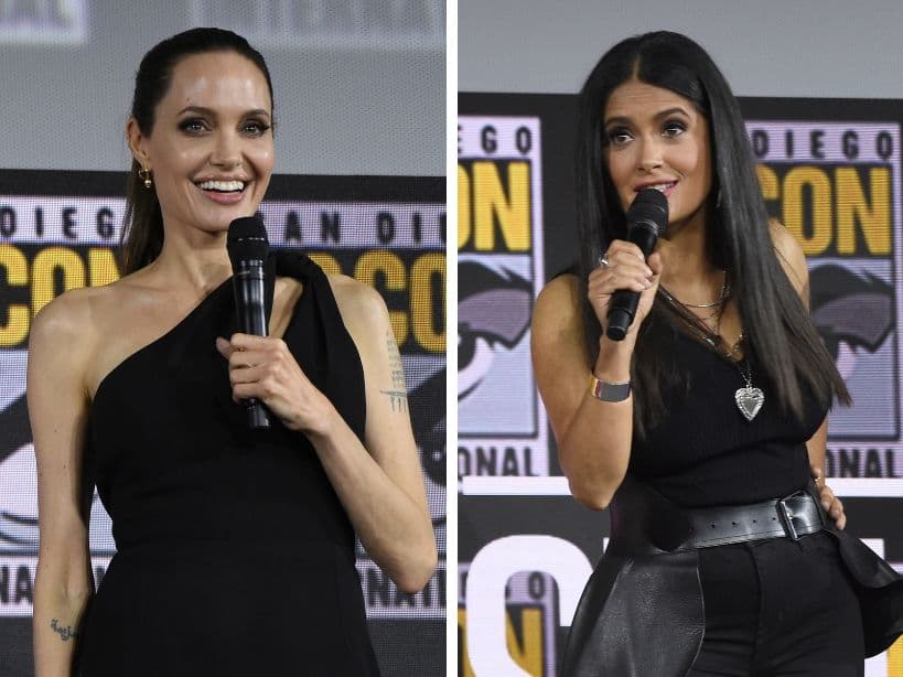Salma Hayek revela cómo comenzó su amistad con Angelina Jolie