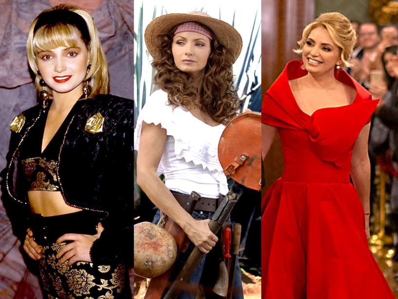 Con un exitoso regreso a las telenovelas con la retransmisión de 'Destilando Amor' por Las Estrellas, la cual se encuentra en sus últimas semanas, y el reestreno de 'Mariana de la noche' el pasado lunes 27 de julio a las 9:10 a.m. por el canal TLNovelas, a continuación, te presentamos la trayectoria de Angélica Rivera.