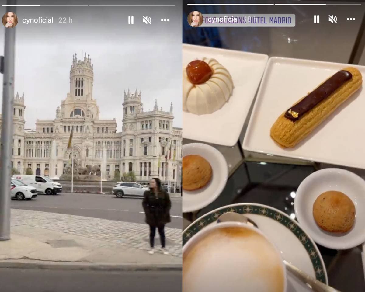Cynthia Rodríguez presume su viaje por Madrid