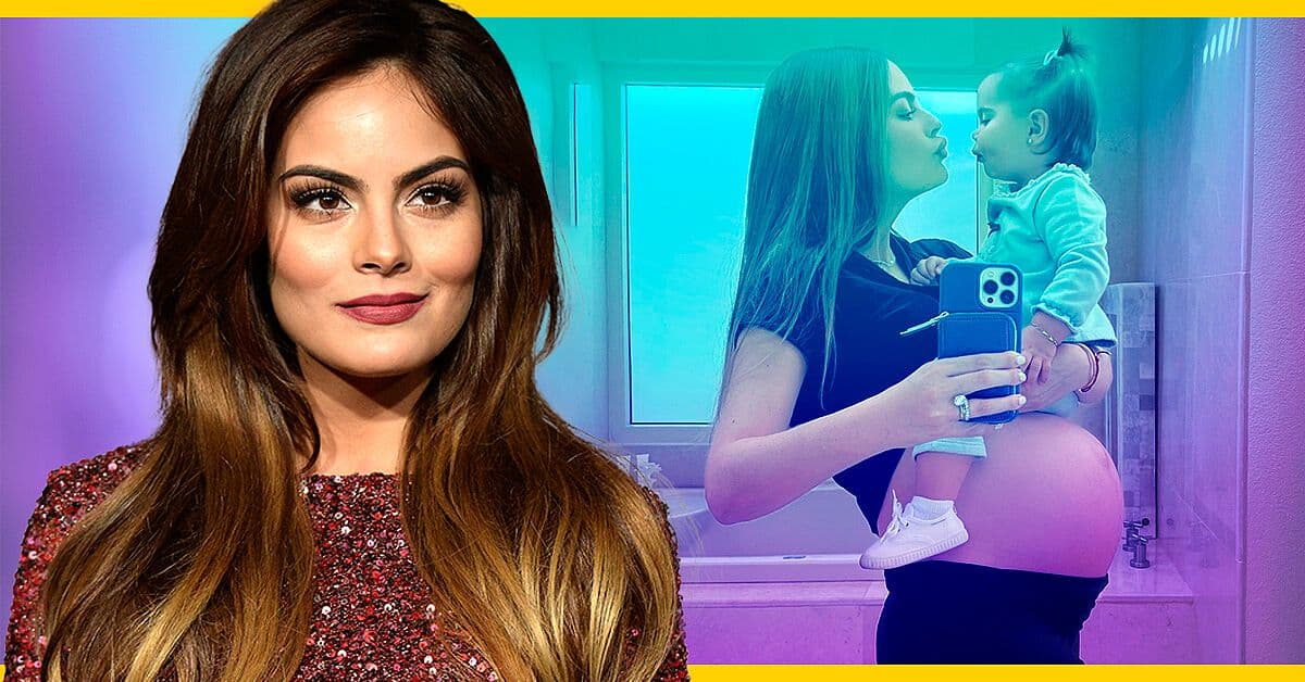 Ximena Navarrete hace baby shower en vísperas de que nazca su segundo bebé