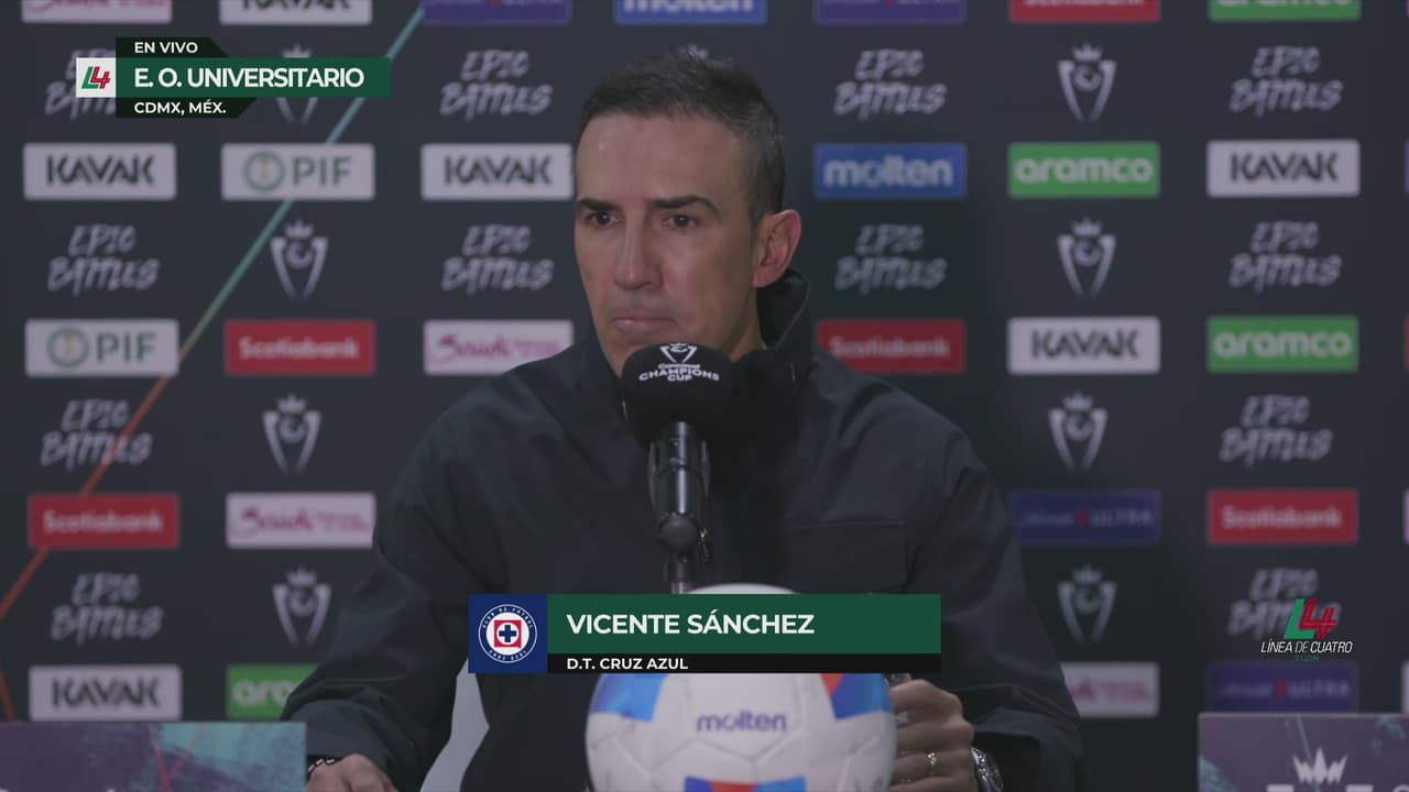 Vicente Sánchez enchina la piel con sus palabras como finalista de Concacaf