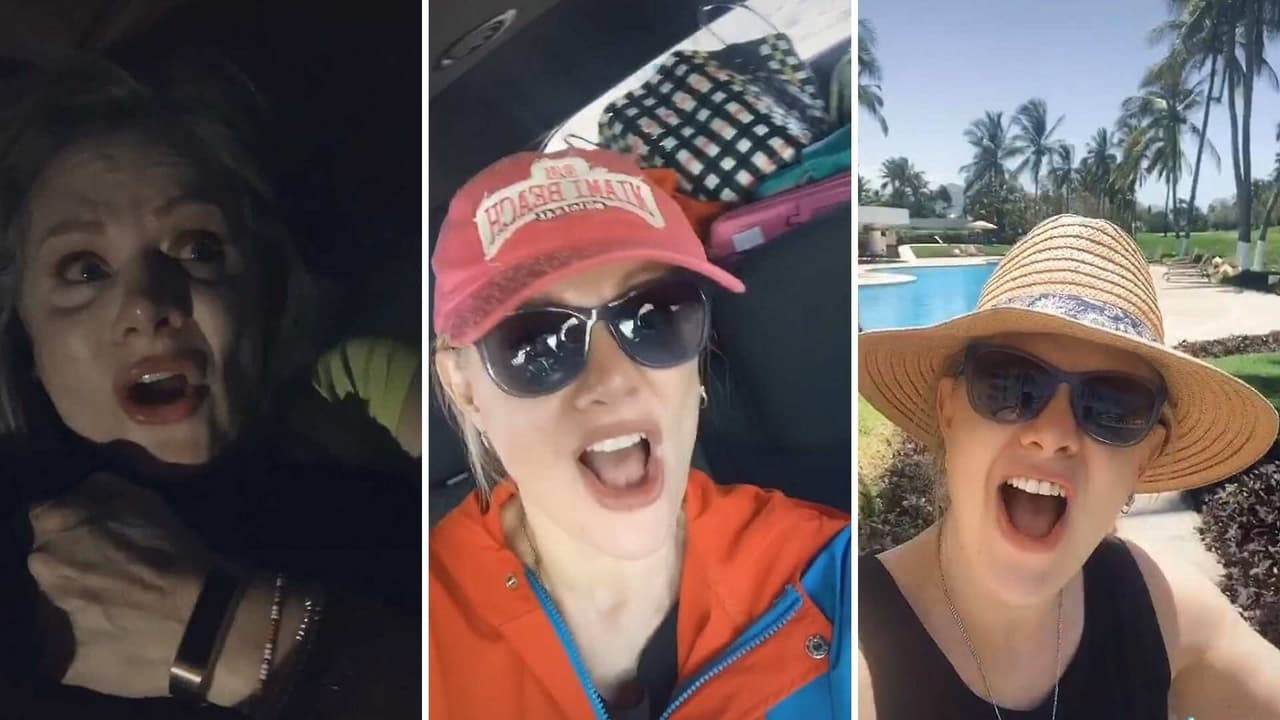 Erika Buenfil está de vacaciones y lo presume en divertido TikTok