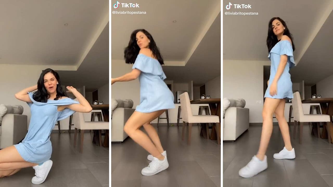 Mira cómo acaba la clase de twerking de Livia Brito en TikTok