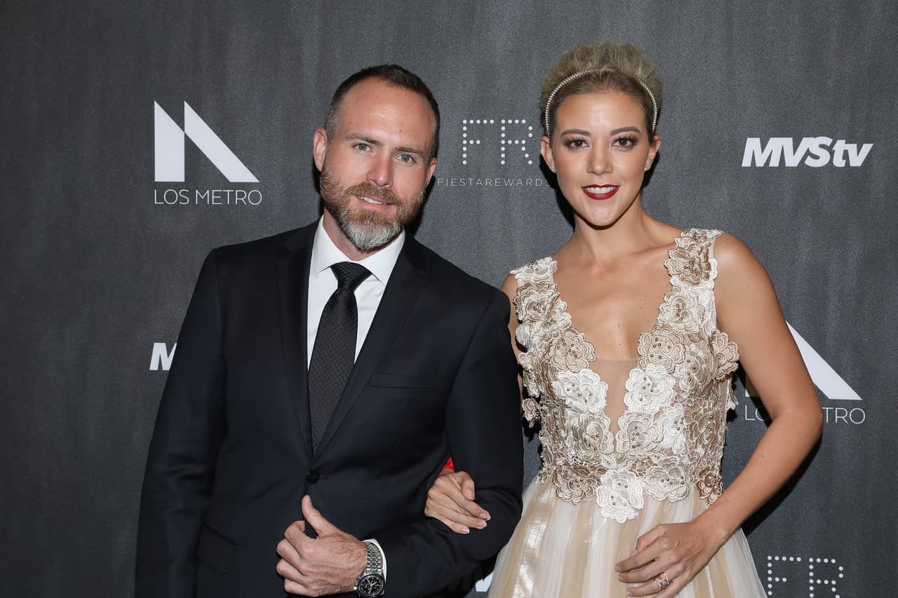 MEXICO CITY, MEXICO - AUGUST 21: Erik Hayser and Fernanda Castillo attend the Premios Metropolitanos de Teatro 2019 at Plaza Carso on August 21, 2019 in Mexico City, Mexico. (Photo by Victor Chavez/Getty Images)