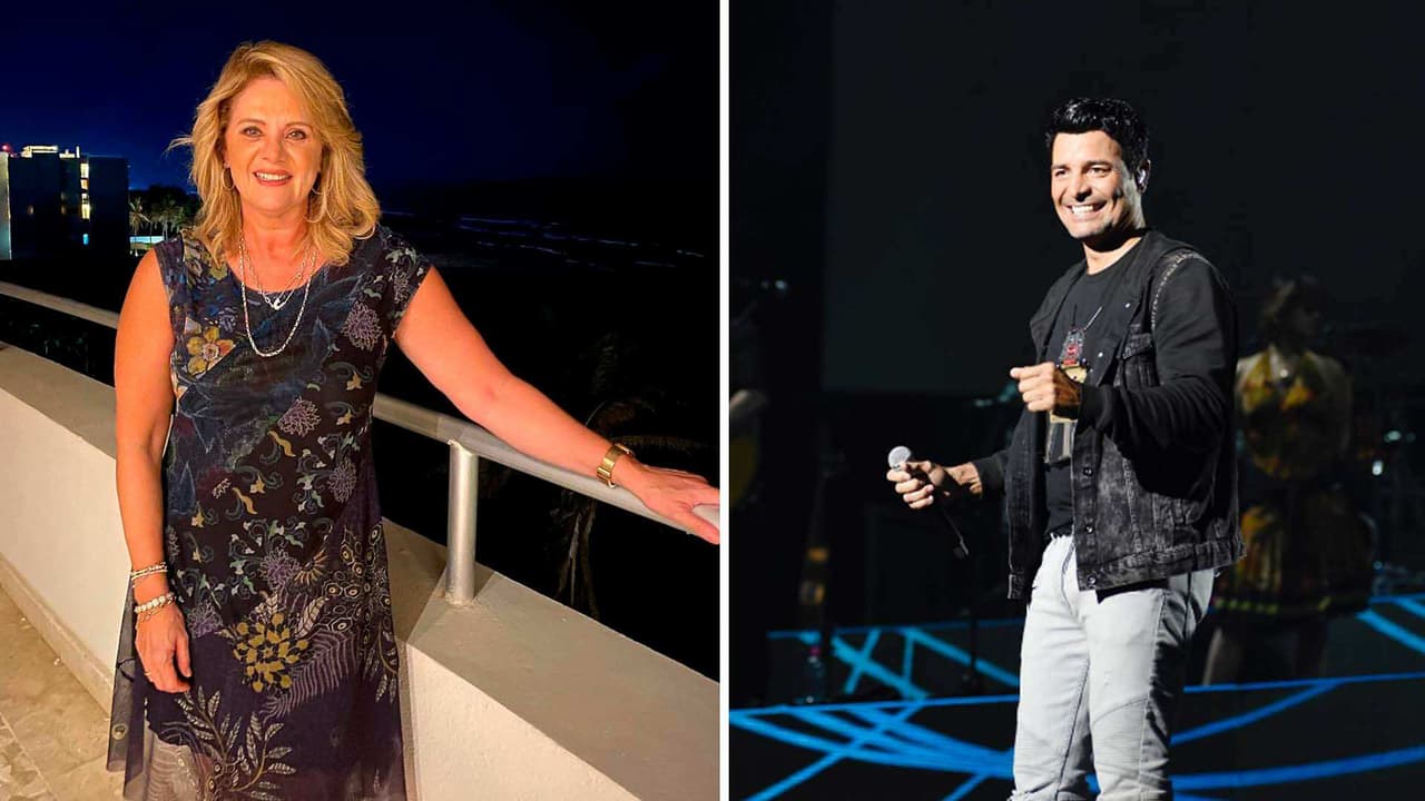 Erika Buenfil no pudo ocultar que está perdidamente ‘enamorada’ de Chayanne