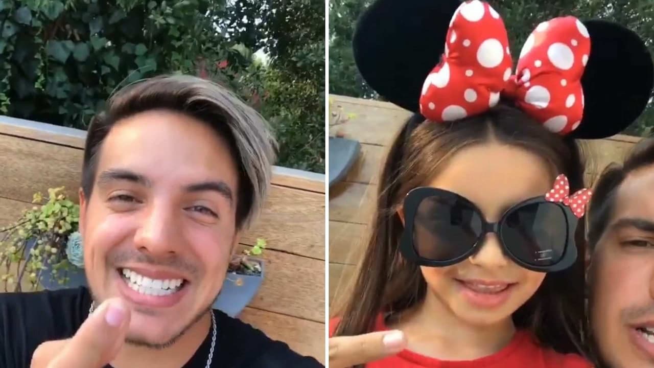 Aitana Derbez le roba cámara a su hermano Vadhir y lo hizo con un tierno disfraz de ‘Minnie Mouse’
