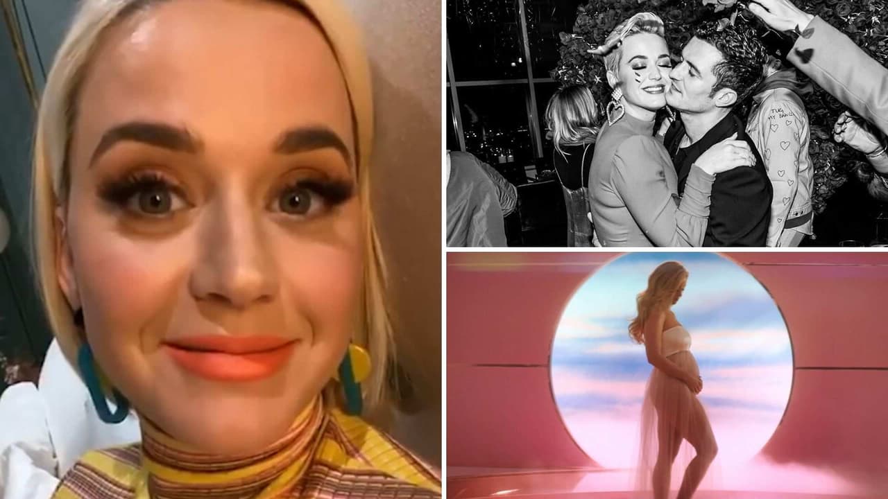 En este video Katy Perry confirma que está embarazada de Orlando Bloom