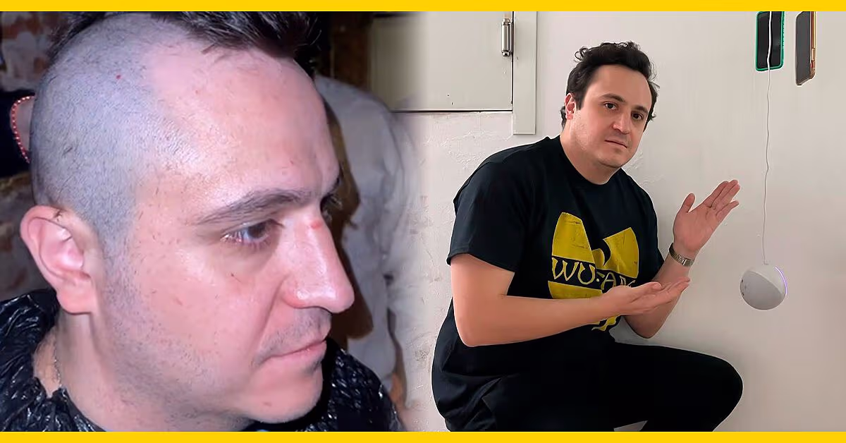 Richie O'Farrill sigue causando polémicas, ahora se rapó durante un live