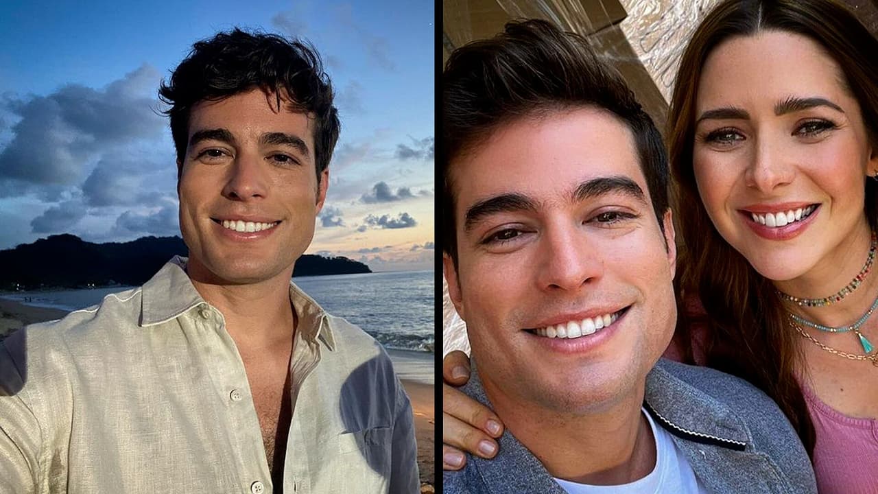 Danilo Carrera no puede hablar con los filtros que usa Ariadne Díaz