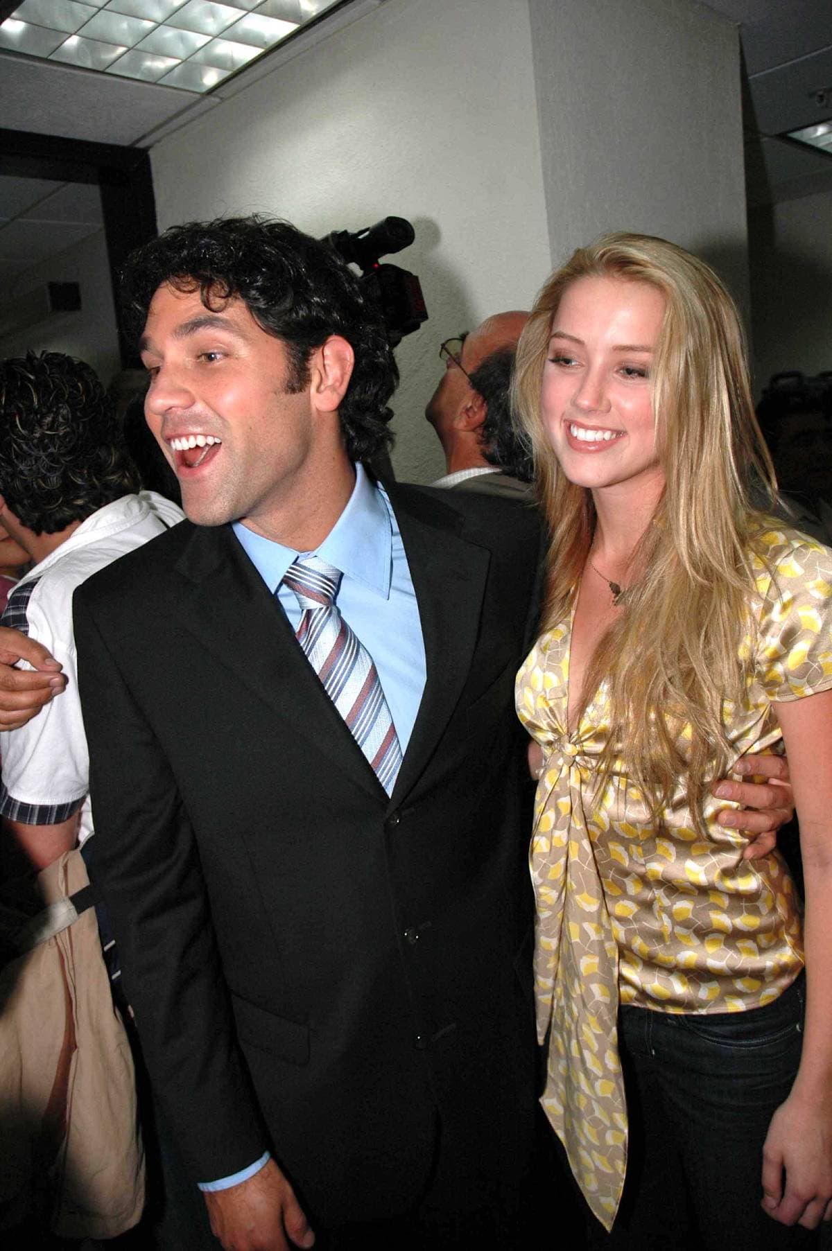Otto Sirgo publica foto junto a Valentino Lanus y Amber Heard