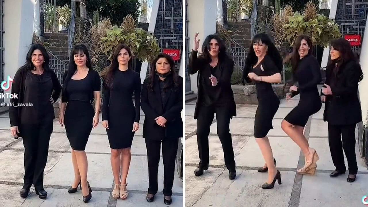 Maribel Guardia, Victoria Ruffo y África Zavala de nuevo en TikTok