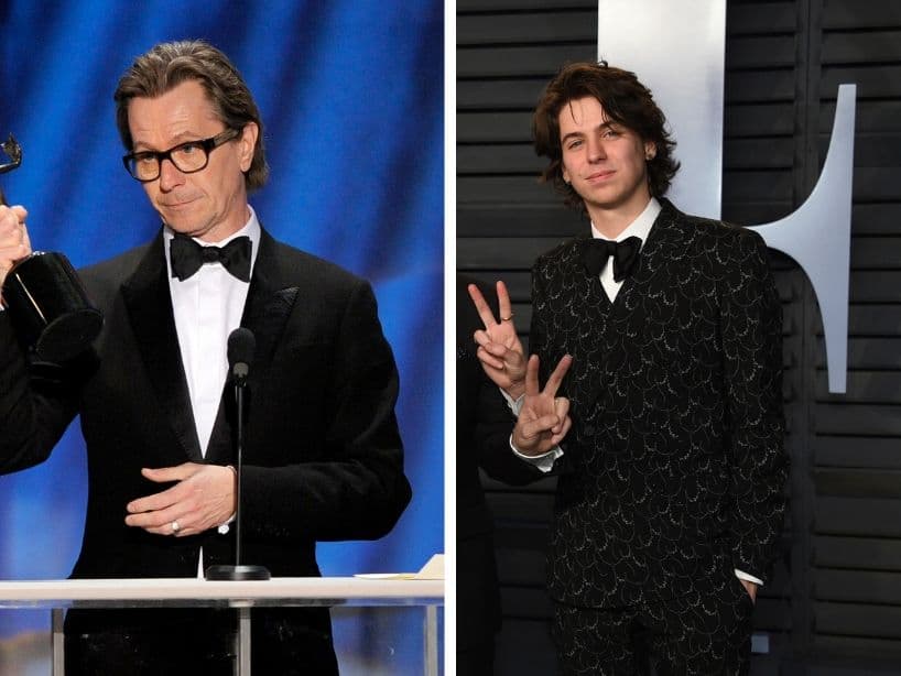 Gary Oldman y Charlie Oldman