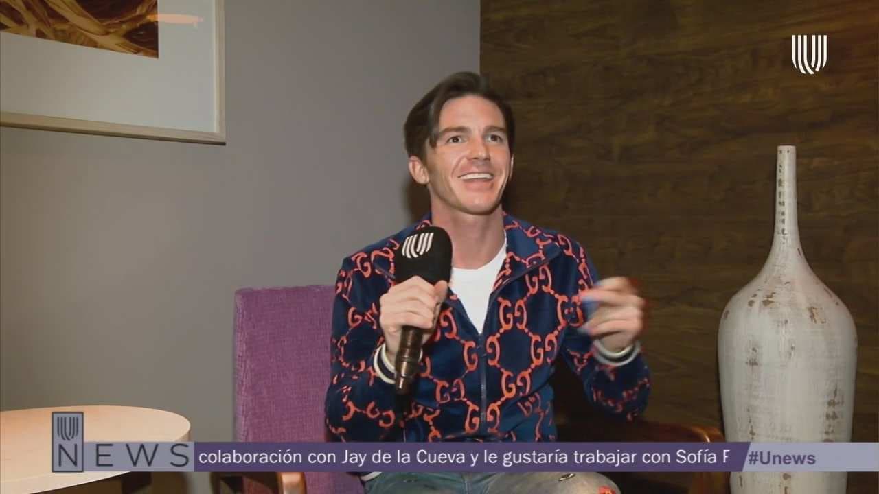 Drake Bell muestra físico para enfatizar importancia del cuerpo y la mente