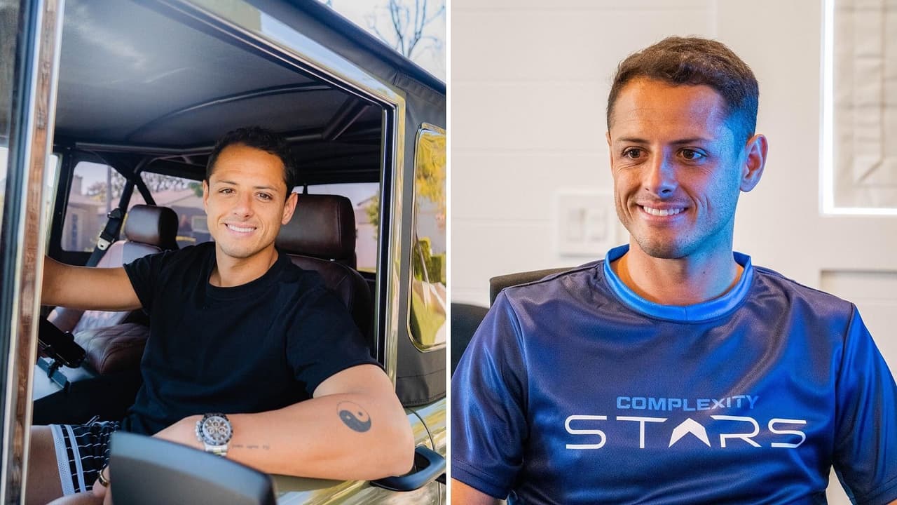 El Chicharito comparte divertidas imágenes con sus hijos