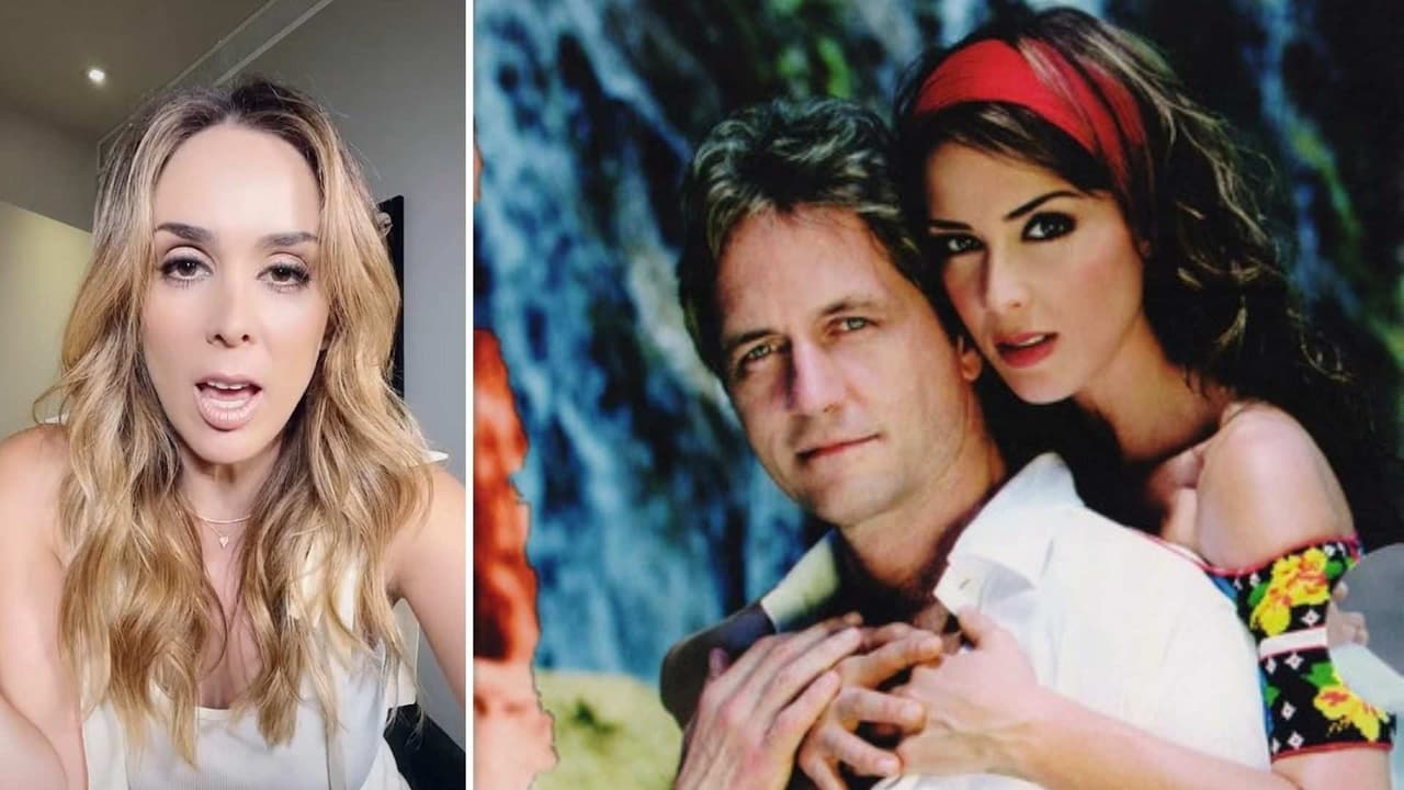 ¡Con todo y beso! Jacky Bracamontes recrea atrevida escena con Guy Ecker de ‘Heridas de Amor’