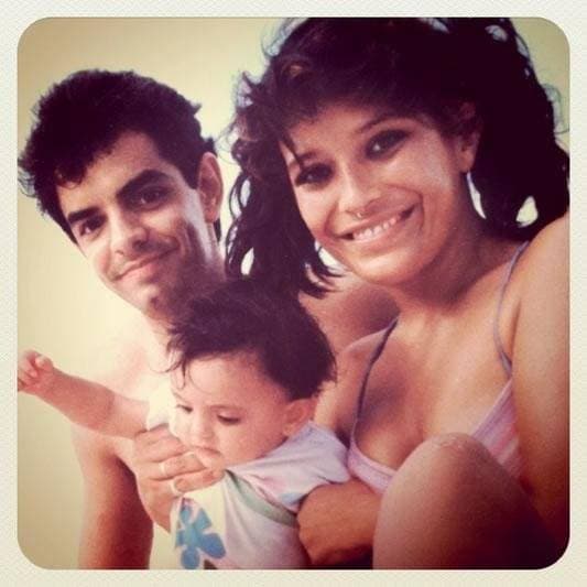 1987: Gabriela Michel y Eugenio Derbez.