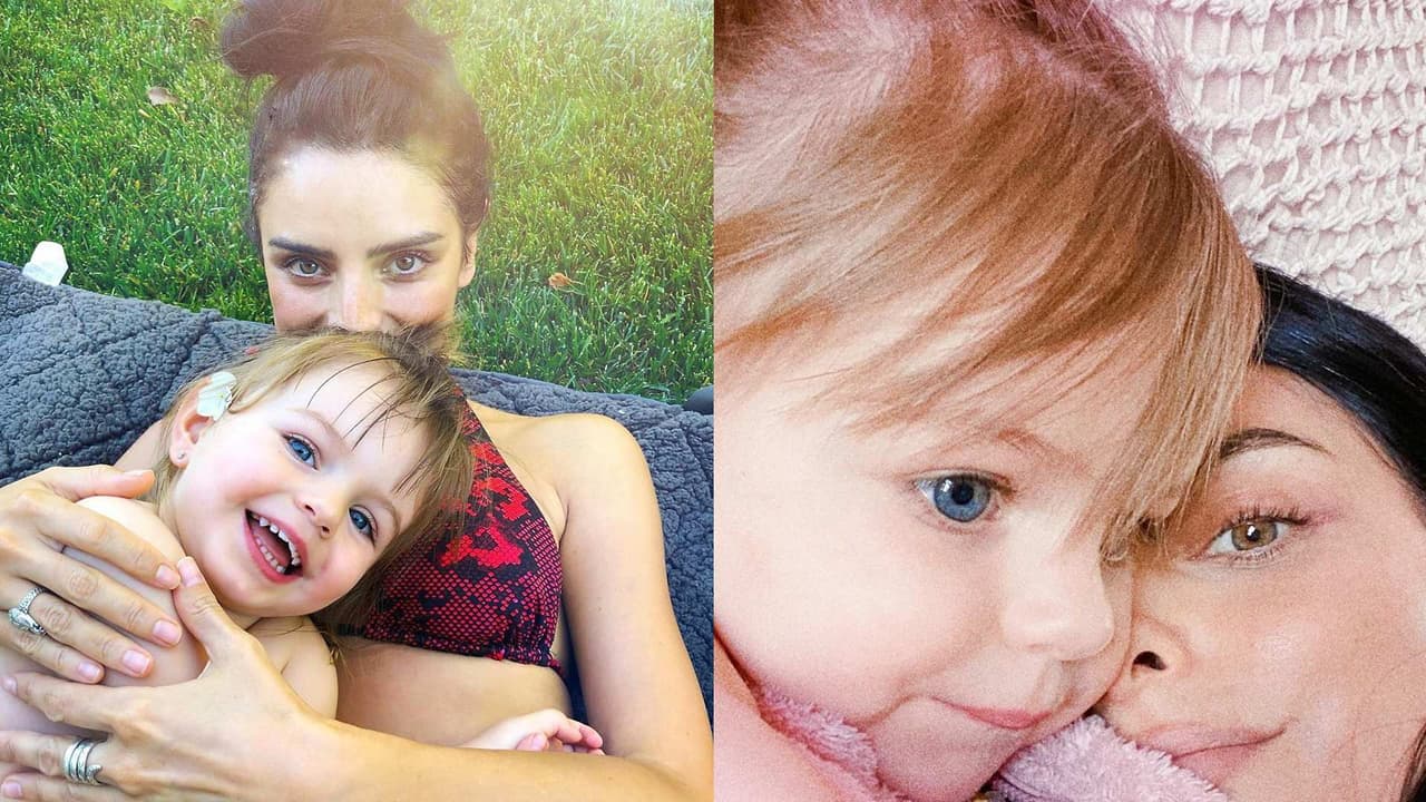 Aislinn Derbez compara su foto con la de Kailani