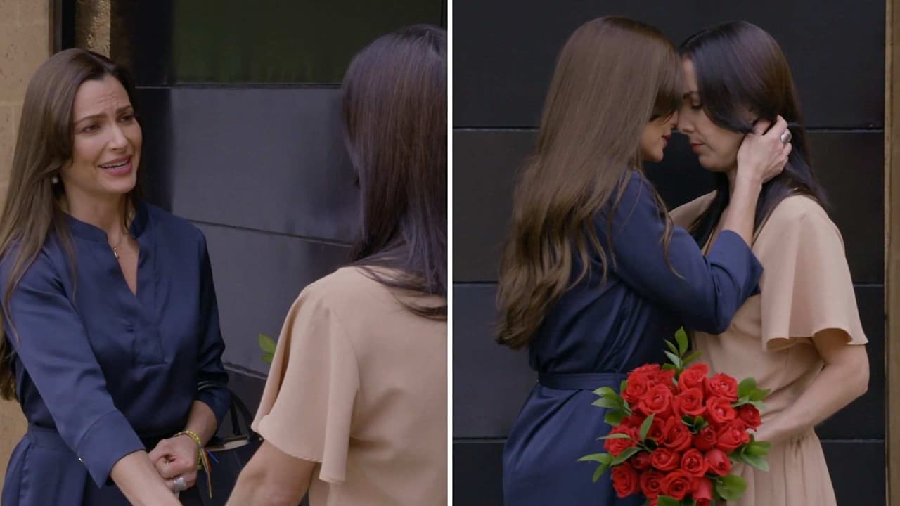 Martha Julia asombra al darse un beso en la boca con otra mujer en ‘Como dice el dicho’