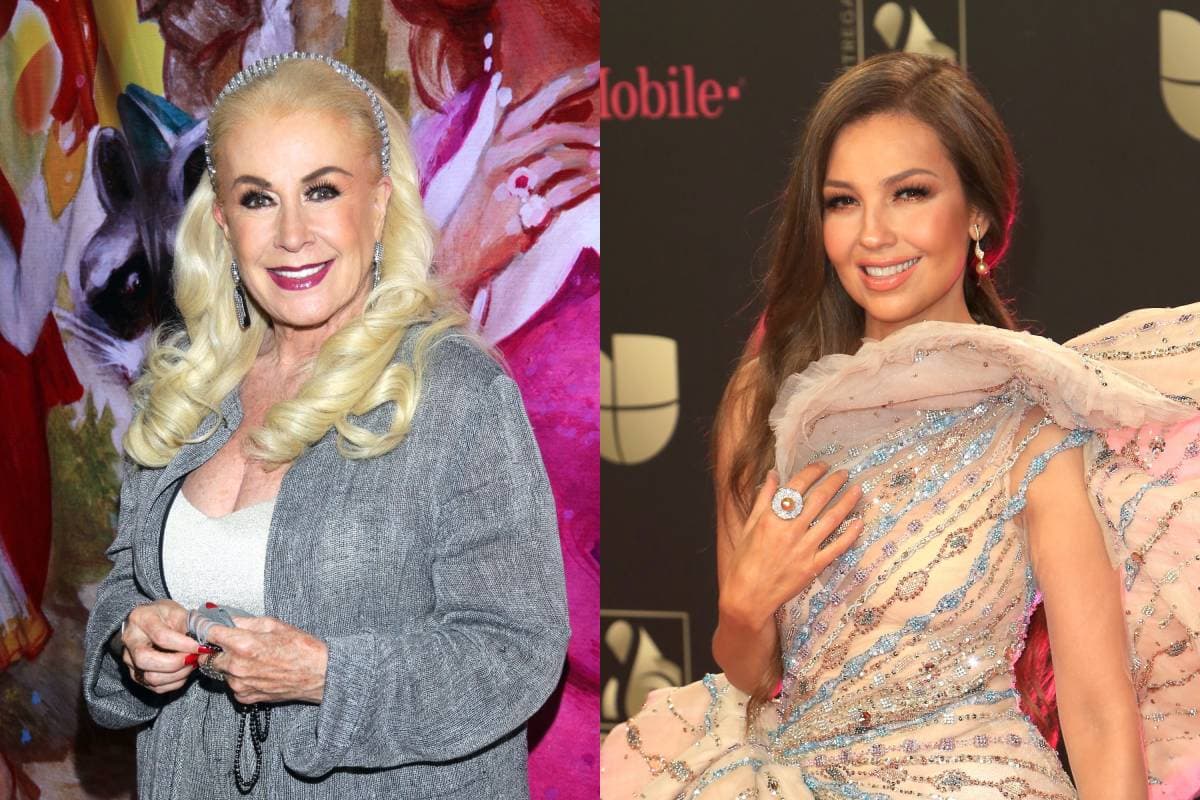 Laura Zapata no seguirá en contacto con Thalía tras morir su abuela