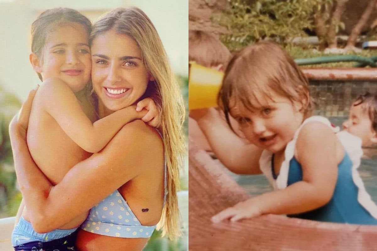 Michelle Renaud publica fotos de su infancia y demuestra que su hijo es su clon