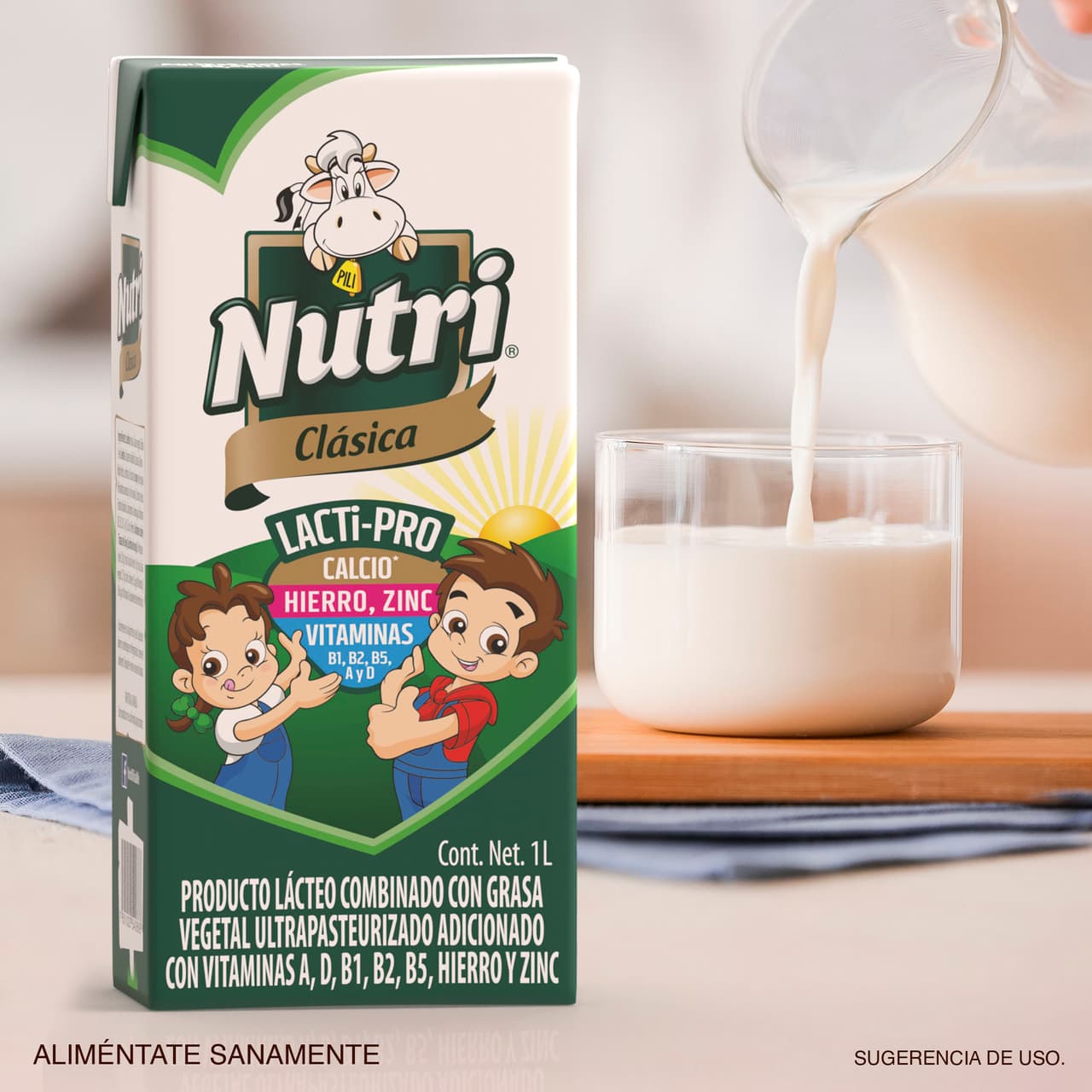 Por su contenido de leche. La leche es fuente de calcio.