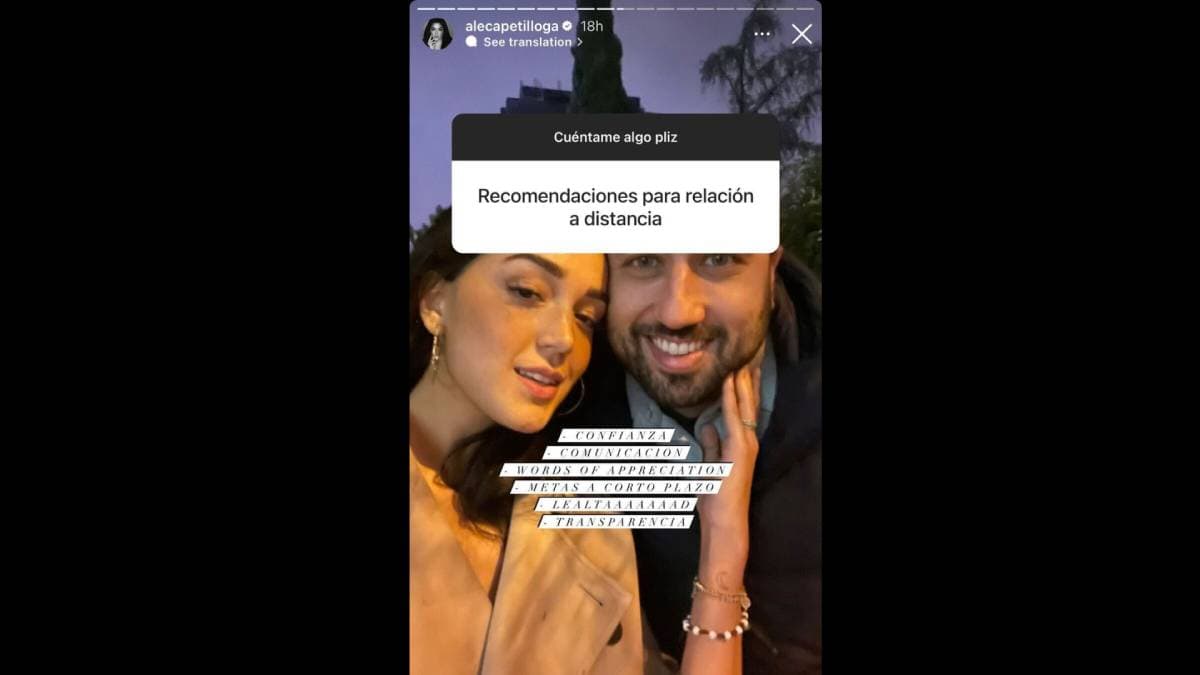 Alejandra Capetillo les da a sus fans consejos para tener una relación a distancia