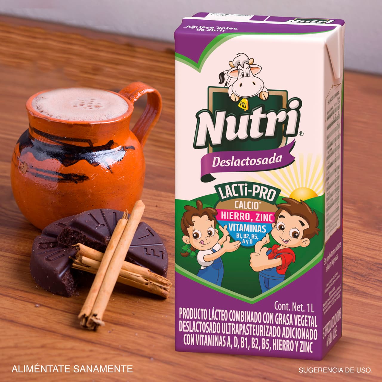 Por su contenido de leche. La leche es fuente de calcio.
