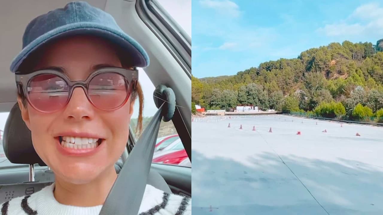 Camila Sodi compartió su clase de manejo en un auto estándar y así le fue