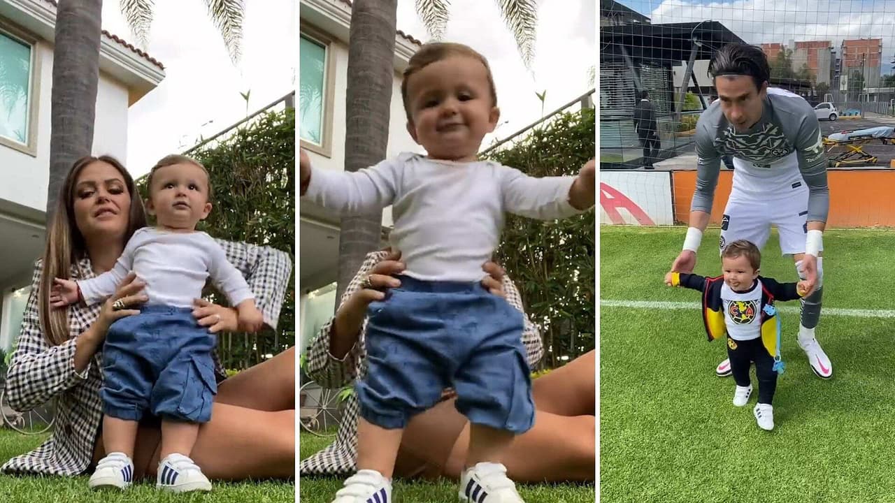Lucca, hijo de Mariana Echeverría, ya camina y así fueron sus primeros pasitos