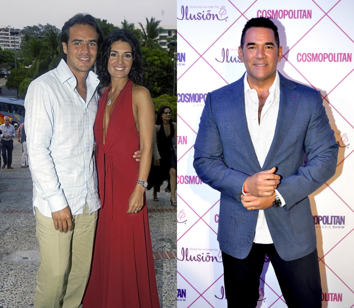 Eduardo Santamarina también se inmiscuyó en un matrimonio en 2008, cuando estelarizó ‘Yo amo a Juan Querendón’ junto a Mayrín Villanueva, quien aceptó en el programa ‘Hoy’ que le fue infiel a Jorge Poza con su actual esposo. “Pero fuimos infieles porque estás dentro de una relación. Yo estaba viviendo con una persona y estaba saliendo con Eduardo. No es algo de lo que me enorgullezca, así pasaron las cosas, no es que sea lo correcto. Creo que lo correcto es terminas una relación y ya después puedes empezar”, sentenció.