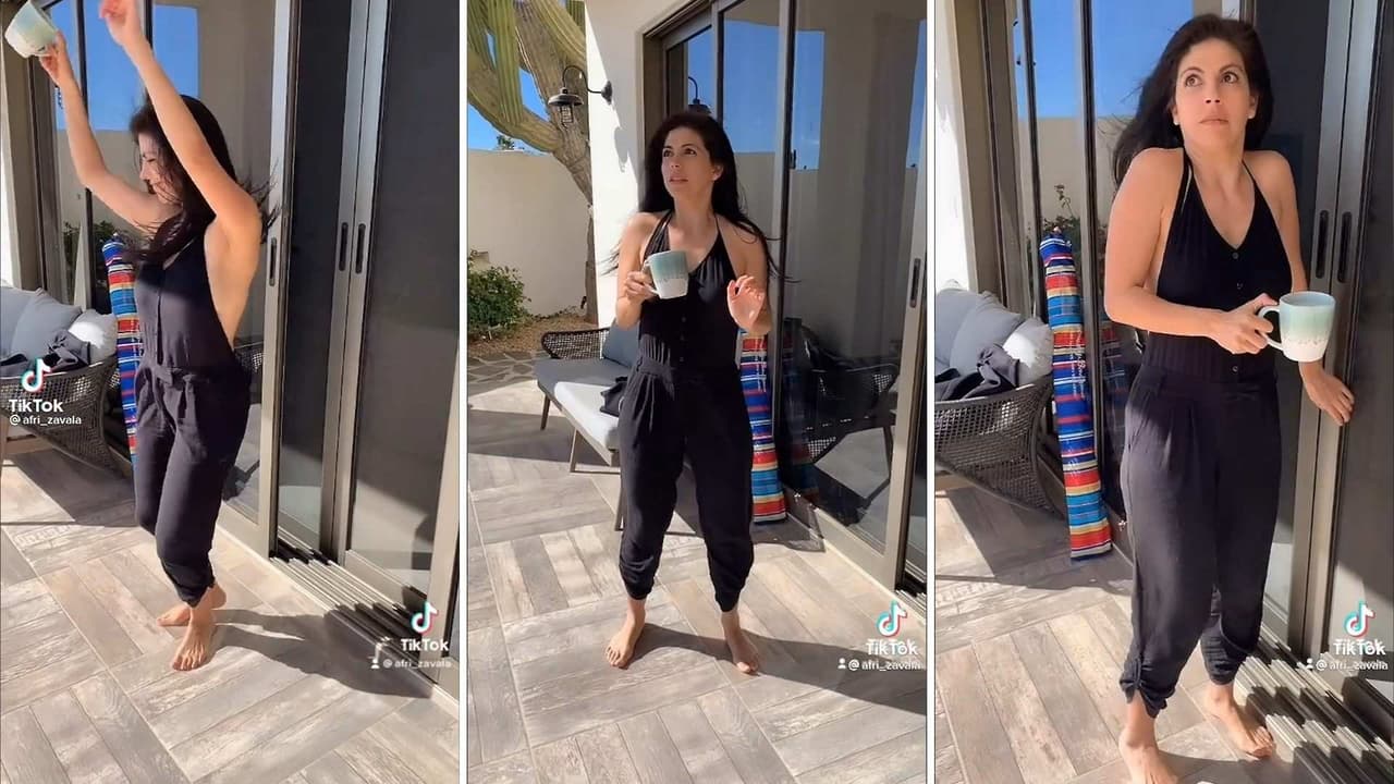 África Zavala provoca risas al debutar en TikTok con graciosísima actuación