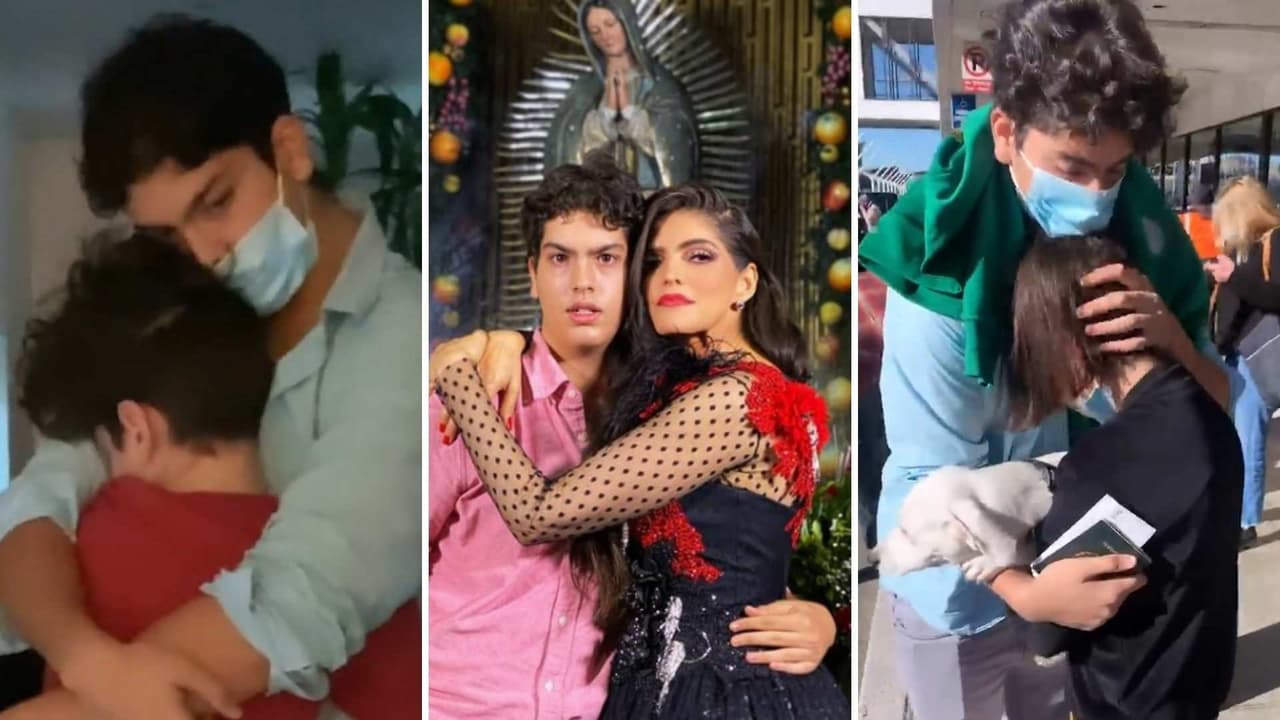 Ana Bárbara y sus hijos no aguantaron las lágrimas al despedirse de José Emilio Levy