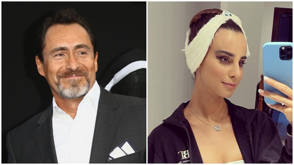 Demián Bichir confirma su romance con joven bailarina italiana en Instagram