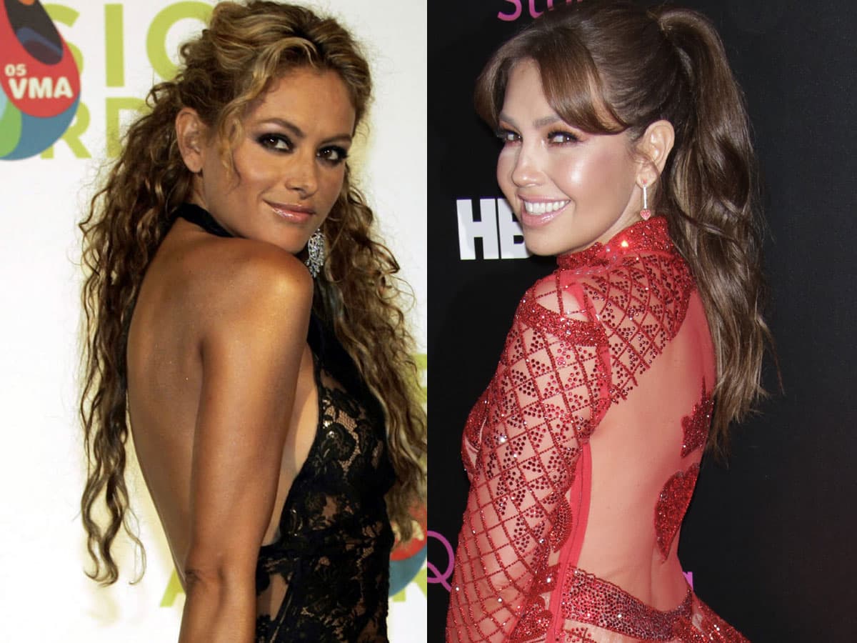 Desde hace décadas se ha hablado de una supuesta rivadidad entre Paulina Rubio y Thalía