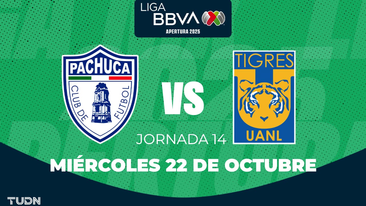 ¡Duelo directo por Liguilla! Así puedes ver Pachuca vs. Tigres de Liga MX