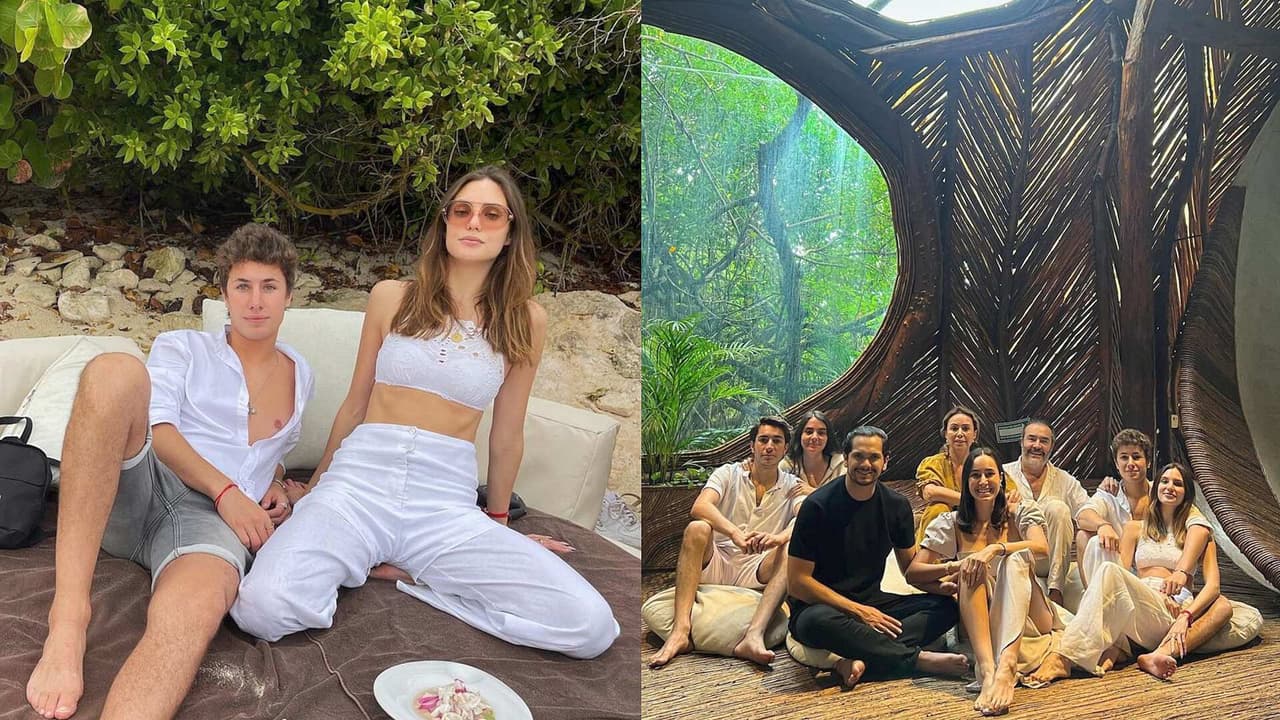 Juanpa Zurita y Macarena Achaga hacen mágico viaje para comenzar el año