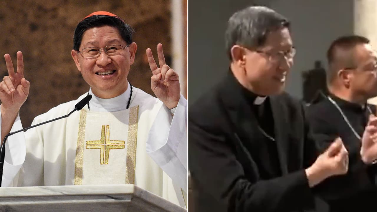 Cardenal filipino se hace viral por videos donde canta y baila ¿será el nuevo papa?