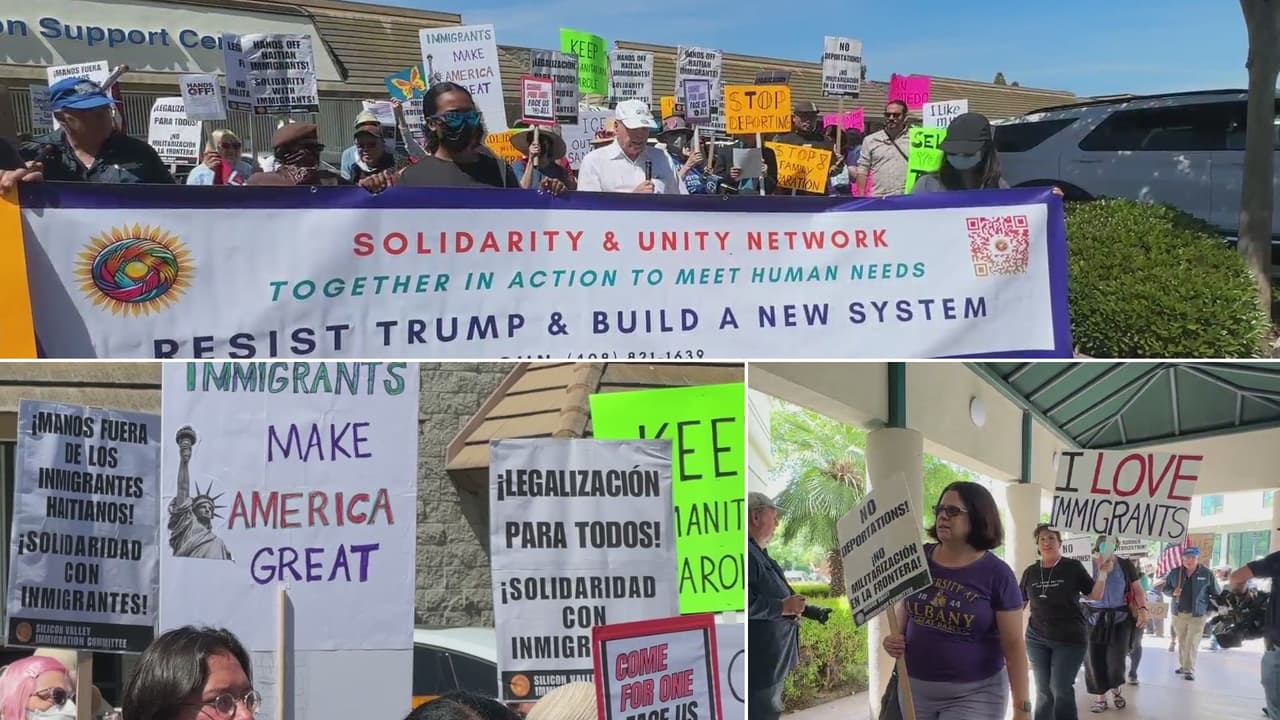 “Legalización para todos”: protestan afuera de las oficinas de ICE en San Francisco