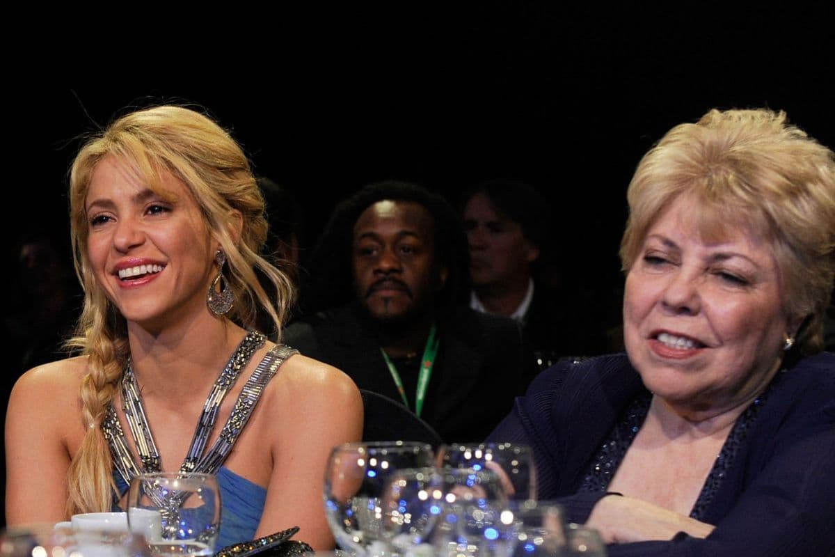 Shakira y su mamá, Nidia Ripoll