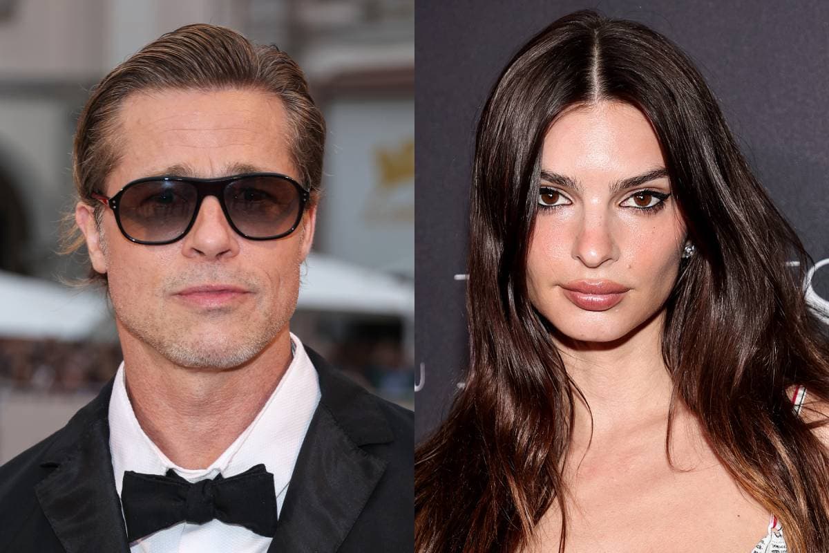 Se rumora que Brad Pitt está saliendo con Emily Ratajkowski