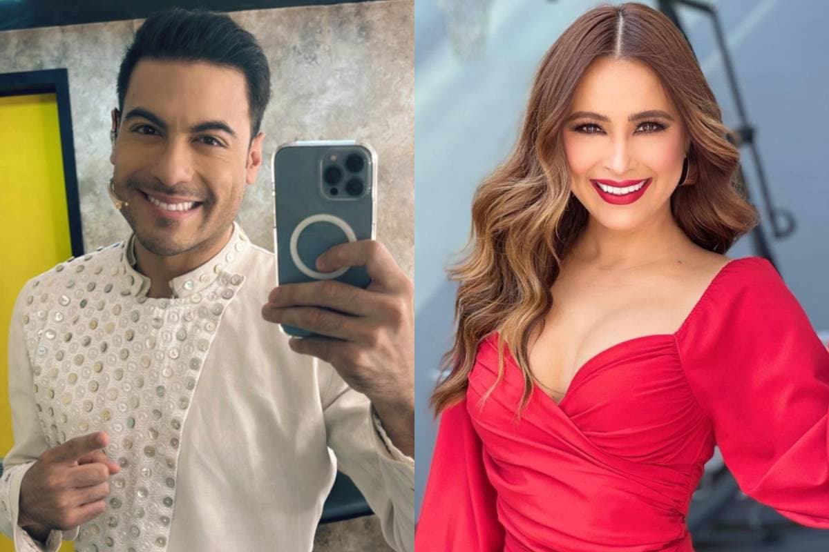 Carlos Rivera presume sus abs y Cynthia Rodríguez le avienta piropo