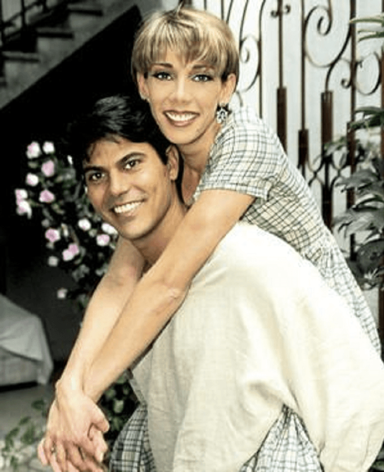 1995: Cinthya Klitbo y Francisco Gattorno.