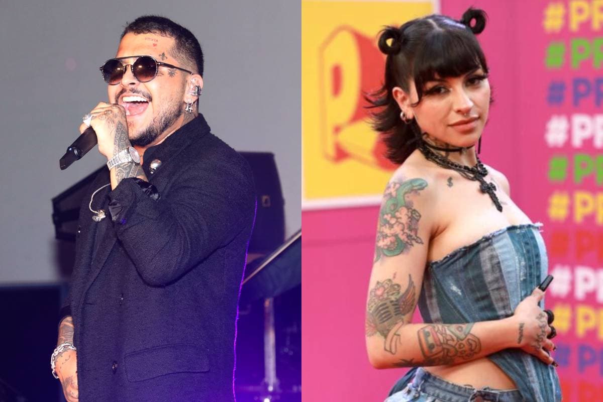 Christian Nodal y Cazzu derrochan amor en concierto
