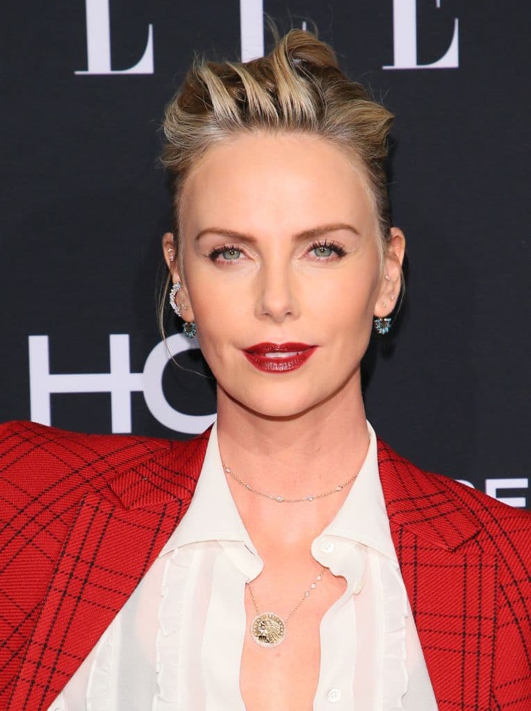 LOS ANGELES, CA - OCTOBER 15: Charlize Theron attends the 25th Annual ELLE Women in Hollywood Celebration at Four Seasons Hotel Los Angeles at Beverly Hills on October 15, 2018 in Los Angeles, California. (Photo by JB Lacroix/WireImage)