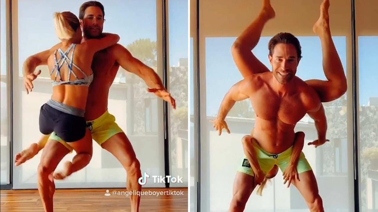 Angelique Boyer y Sebastián Rulli sorprenden al realizar el difícil reto de ‘Koala Challenge’