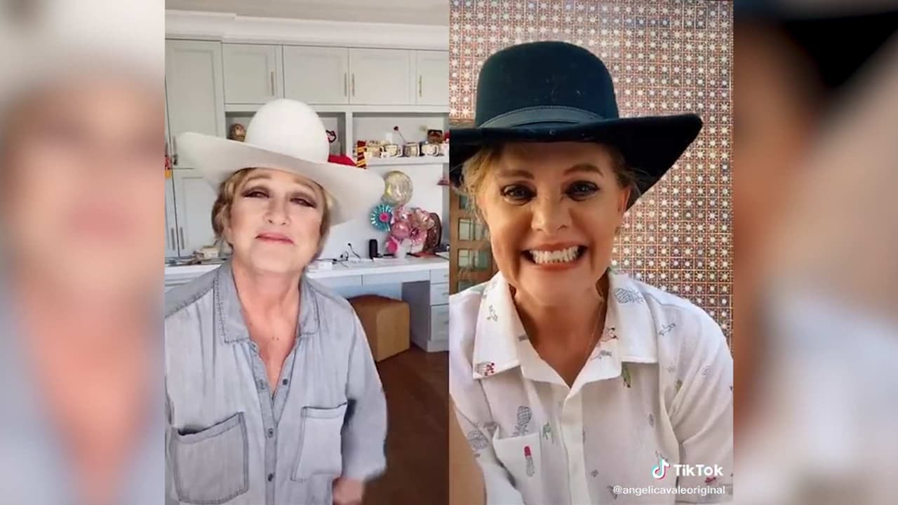Erika Buenfil y Angélica María cantan “Me gusta estar contigo” en TikTok
