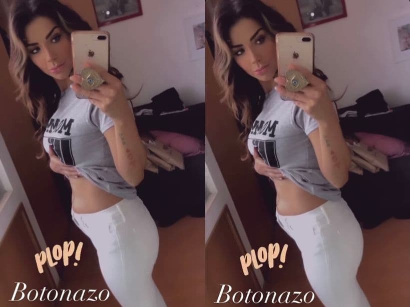 Ferka presume su pancita a punto de cumplir cuatro meses de embarazo.