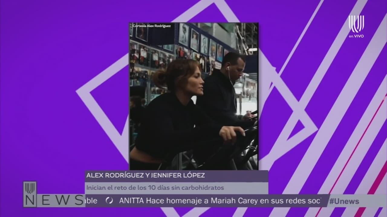 Jennifer López y Alex Rodríguez difunden reto